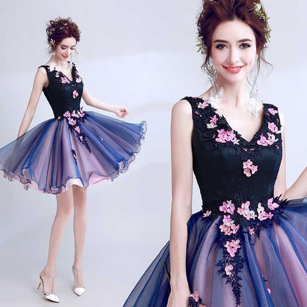 ssyfashion new luxury lace flower cocktail dresses v-neck sleeveless v-neck appliques sweet banquet formal party gowns custom1, White;black
ssyfashion new luxury lace flower cocktail dresses v-neck sleeveless v-neck appliques sweet banquet formal party gowns custom1, White;black