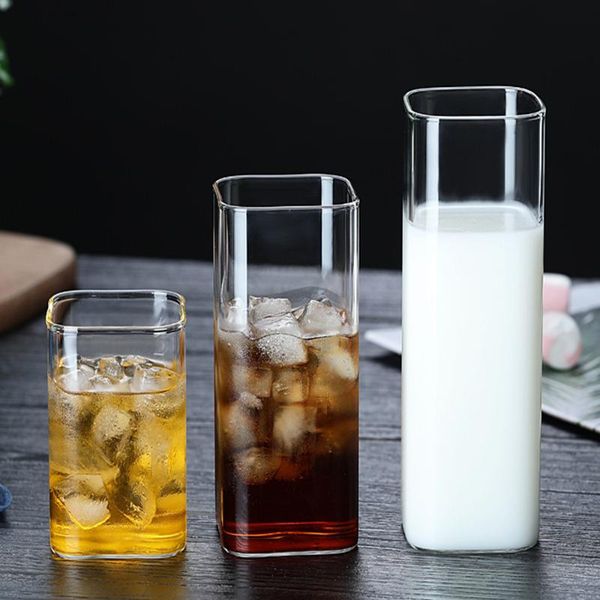 mugs glass mug heat resistant wall coffee/ cups and beer cola milk coffee square drinking s glasses
mugs glass mug heat resistant wall coffee/ cups and beer cola milk coffee square drinking s glasses