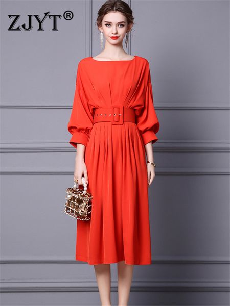 spring 2022 runway long maxi dress for women elegant vestido feminino lantern sleeve aline casual holiday party robe femme, Black
spring 2022 runway long maxi dress for women elegant vestido feminino lantern sleeve aline casual holiday party robe femme, Black