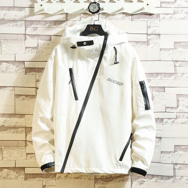 2021 new privathinke autumn men's oblique zipper hooded jacket korean black white casual coats hip hop men oversized outerwear wnsy, Black;brown
2021 new privathinke autumn men's oblique zipper hooded jacket korean black white casual coats hip hop men oversized outerwear wnsy, Black;brown