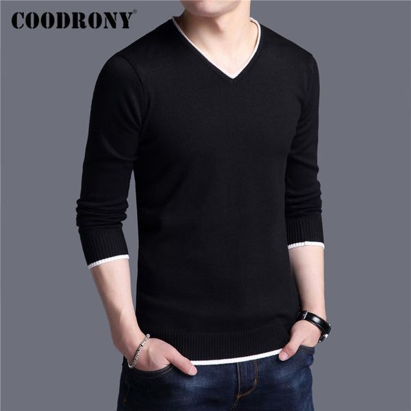 coodrony brand sweater men casual v-neck pull homme autumn winter knitwear pullover men soft sweaters clothes jersey c1001 201120, White;black
coodrony brand sweater men casual v-neck pull homme autumn winter knitwear pullover men soft sweaters clothes jersey c1001 201120, White;black