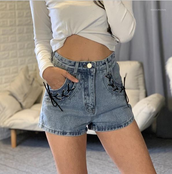 women's shorts arrival s/xl women denim wide leg lace-up bandage korean spring summer black/light blue high waist short k12771, White;black
women's shorts arrival s/xl women denim wide leg lace-up bandage korean spring summer black/light blue high waist short k12771, White;black