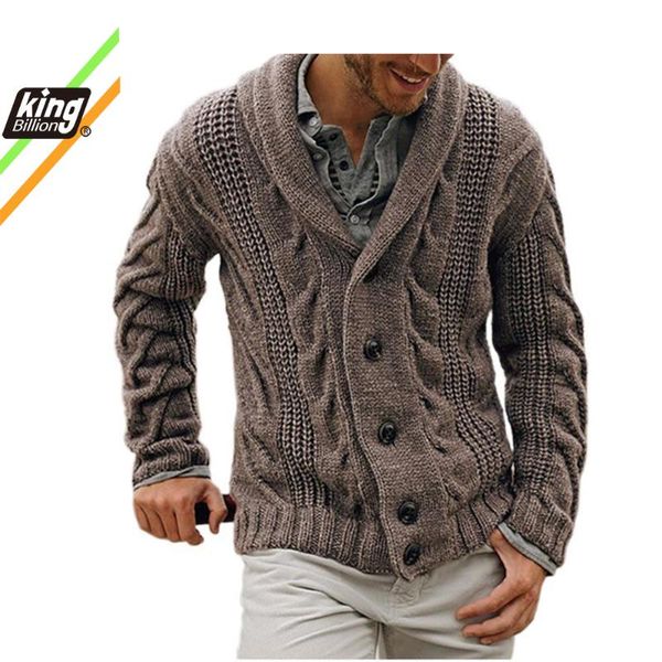 autumn and winter new men's cardigan single-breasted fashion knit plus size sweater, White;black
autumn and winter new men's cardigan single-breasted fashion knit plus size sweater, White;black