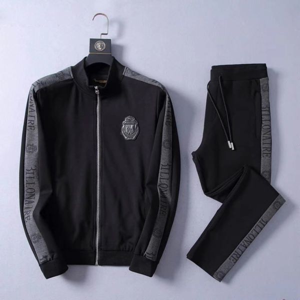 billionaire sportswear set men 2021 winter thick new fashion comfortable cotton zipper outdoor embroidery black big size -3xl, Gray
billionaire sportswear set men 2021 winter thick new fashion comfortable cotton zipper outdoor embroidery black big size -3xl, Gray