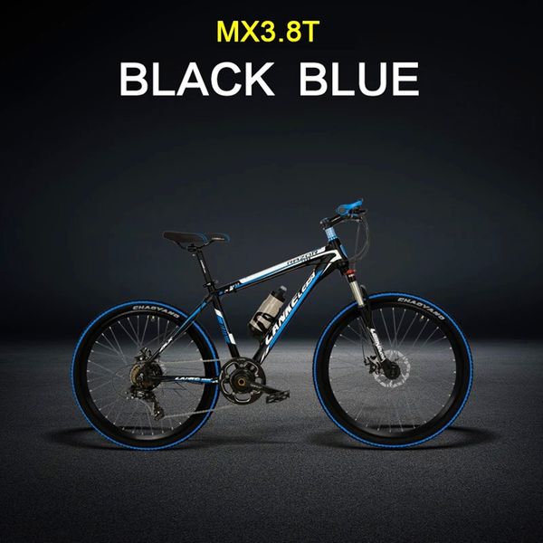 mx3.8t 7 speed, 26 inches electric bike, 36v 400w, suspension fork, oil disc brakes, 6 grade torque sensor system, Silver;blue
mx3.8t 7 speed, 26 inches electric bike, 36v 400w, suspension fork, oil disc brakes, 6 grade torque sensor system, Silver;blue
