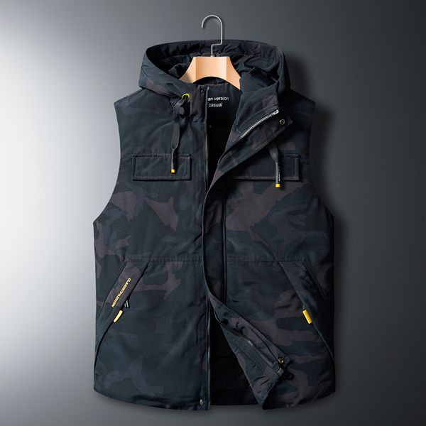 2021 new autumn without sleeves jacket down thick warm vest with hood jackets size 5xl 6xl 7xl 8xl udua, Black;white
2021 new autumn without sleeves jacket down thick warm vest with hood jackets size 5xl 6xl 7xl 8xl udua, Black;white