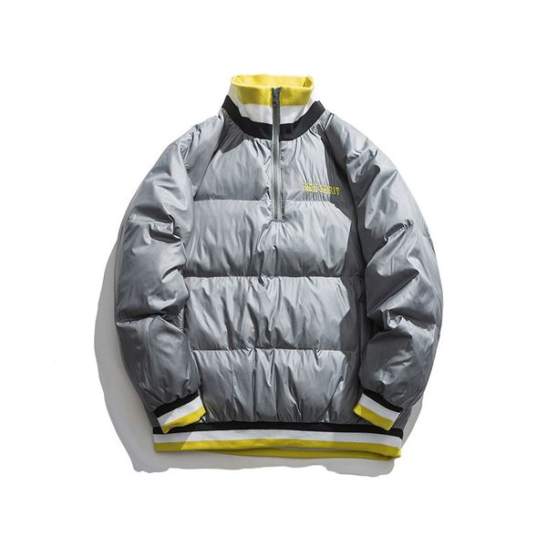 new 2020 arrival fashion clothing brand parka cotton lining man's zipper winter jacket loose turtleneck printed bread iker, Black
new 2020 arrival fashion clothing brand parka cotton lining man's zipper winter jacket loose turtleneck printed bread iker, Black