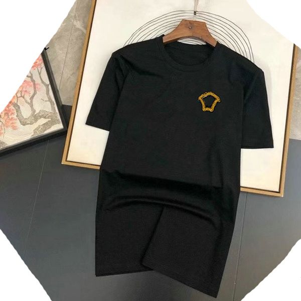 2022 designer men's t-shirt polo shirts luxury men's summer round collar sweat-absorbing short-sleeve outdoor breathable cotton pr, White;black
2022 designer men's t-shirt polo shirts luxury men's summer round collar sweat-absorbing short-sleeve outdoor breathable cotton pr, White;black