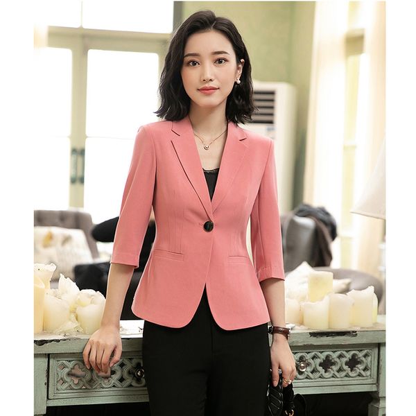 2-piece set ladies office uniform pant dress suit womens summer plus size jacket blanco mujer three quarter sleeve blazer dress q1215, White
2-piece set ladies office uniform pant dress suit womens summer plus size jacket blanco mujer three quarter sleeve blazer dress q1215, White