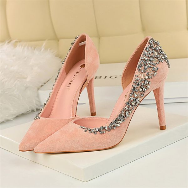 european women's 2020 strass pink crystal nude stiletto heels fashion pointed finger of red foot high wedding shoes 3902, Black
european women's 2020 strass pink crystal nude stiletto heels fashion pointed finger of red foot high wedding shoes 3902, Black