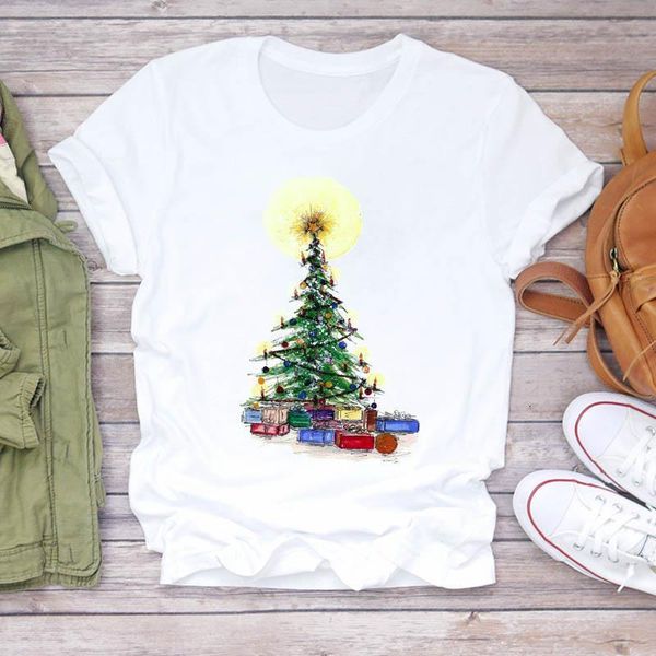 women star gift tree fashion new year merry christmas print tshirts clothes graphic female t shirt ladies tee t-shirt, White
women star gift tree fashion new year merry christmas print tshirts clothes graphic female t shirt ladies tee t-shirt, White