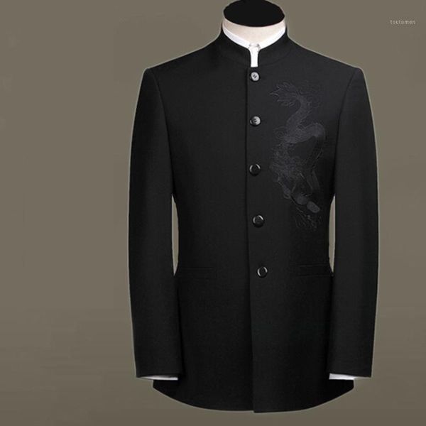 new chinese longhua national collar zhongshan suit men marriage and graduation dresses single breasted formal plus size s-4xl1, White;black
new chinese longhua national collar zhongshan suit men marriage and graduation dresses single breasted formal plus size s-4xl1, White;black