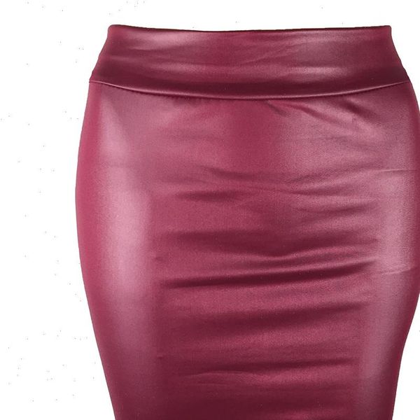 women mini skirt solid color faux pu leather pencil high waist skirt 2018 plus size ladies short skirts streetwear, Black
women mini skirt solid color faux pu leather pencil high waist skirt 2018 plus size ladies short skirts streetwear, Black