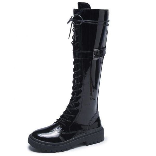 genuine leather thick high heels platform boots woman lace up women boots autumn winter fashion motorcycle shoes knee-high c0202, Black
genuine leather thick high heels platform boots woman lace up women boots autumn winter fashion motorcycle shoes knee-high c0202, Black