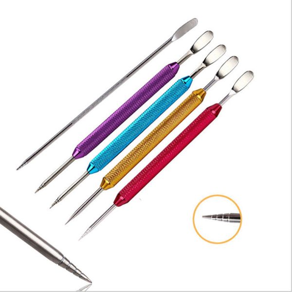 stainless steel colorful coffee pull flower art pen needle cappuccino latte foam spatula barista stick decorating tool q1221
stainless steel colorful coffee pull flower art pen needle cappuccino latte foam spatula barista stick decorating tool q1221