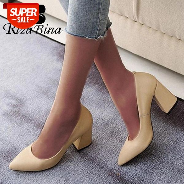 rizabina office lady high heel shoes pointed toe leather thick heel pumps fashion party club women footwear size 34-43 #gt4v
rizabina office lady high heel shoes pointed toe leather thick heel pumps fashion party club women footwear size 34-43 #gt4v