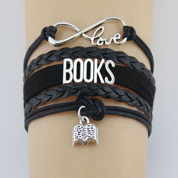 love books qwerty calculator charm leather infinity wrap bracelets bangles gifts for women & men jewelry
love books qwerty calculator charm leather infinity wrap bracelets bangles gifts for women & men jewelry