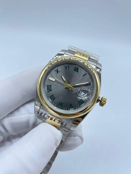 women's automatic watches 2813 movement mechanical women watch stainless steel strap woman wristwatch ladies wristwatches 36mm couple s, Slivery;brown
women's automatic watches 2813 movement mechanical women watch stainless steel strap woman wristwatch ladies wristwatches 36mm couple s, Slivery;brown