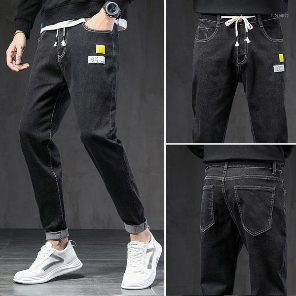 autumn winter new jeans men's long pants men's elastic waist slim-fit students casual all-match pants1, Blue
autumn winter new jeans men's long pants men's elastic waist slim-fit students casual all-match pants1, Blue