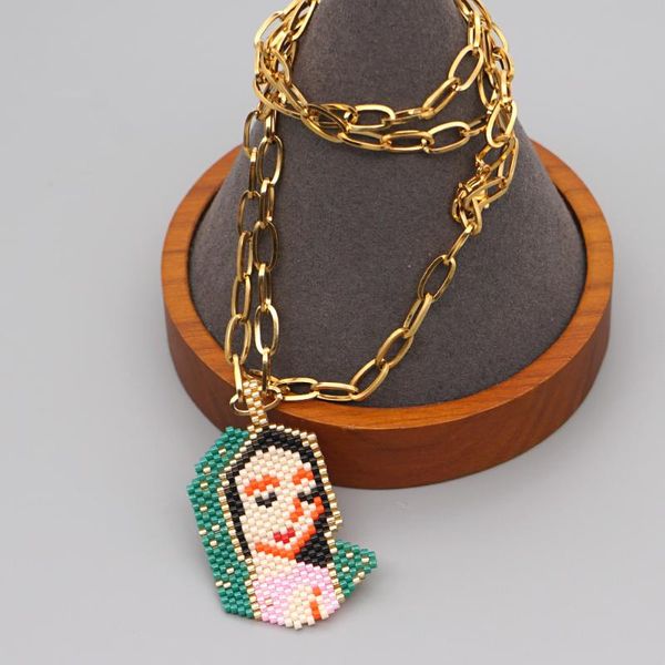 go2boho chain jewellery virgin mary pendant necklaces for women gift stainless steel chains jewelry wholesale, Silver
go2boho chain jewellery virgin mary pendant necklaces for women gift stainless steel chains jewelry wholesale, Silver