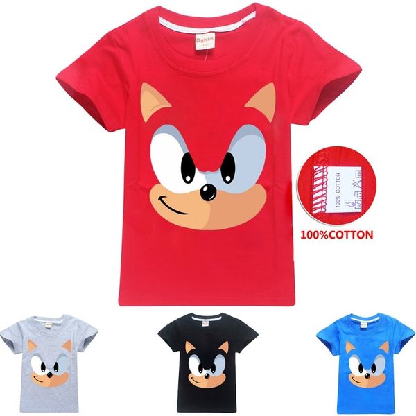 sonic the hedgehog cartoon kids clothes boys and girls cotton t-shirts children fashion clothing summer casual tees y200704, Blue
sonic the hedgehog cartoon kids clothes boys and girls cotton t-shirts children fashion clothing summer casual tees y200704, Blue