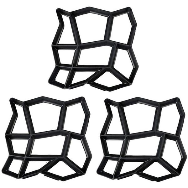 3 pack irregular diy pavement mold walk maker path maker brick mold concrete form pathmate stepping stone molds for garden, cour
3 pack irregular diy pavement mold walk maker path maker brick mold concrete form pathmate stepping stone molds for garden, cour