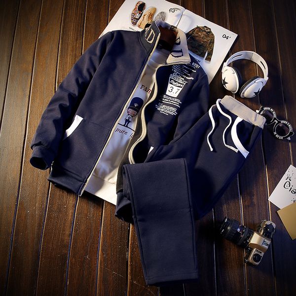 2021 new fashion men's autumn spring sporting suit cardigan sweatshirt +sweatpants mens clothing 2 pieces sets slim tracksuit p069, Black
2021 new fashion men's autumn spring sporting suit cardigan sweatshirt +sweatpants mens clothing 2 pieces sets slim tracksuit p069, Black