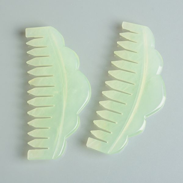 head massager comb natural green jade combs head hair skin massage tools scraper plates beauty tool
head massager comb natural green jade combs head hair skin massage tools scraper plates beauty tool
