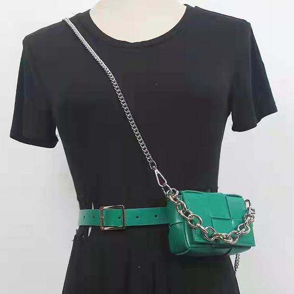 fashion stlye designers waist bags women's belt phone crossbody chain bags casual female card pu purse black packs weave lipstick bag n
fashion stlye designers waist bags women's belt phone crossbody chain bags casual female card pu purse black packs weave lipstick bag n