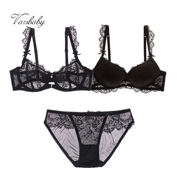varsbaby ladies deep v lace push up bras+unlined bras+transparent panties 3pcs bra set c1212, Black;white
varsbaby ladies deep v lace push up bras+unlined bras+transparent panties 3pcs bra set c1212, Black;white