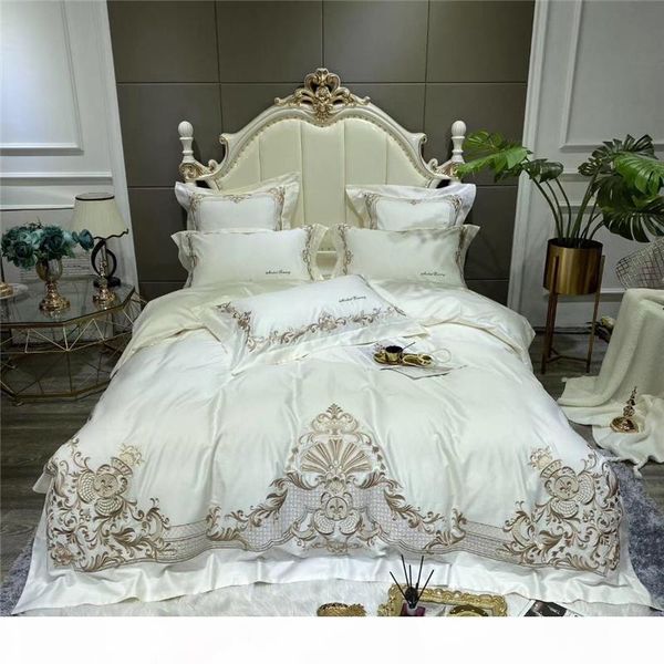 luxury white european palace bedding set 1000tc egyptian cotton gold embroidery duvet cover bed linen flat fitted sheet pillowcases
luxury white european palace bedding set 1000tc egyptian cotton gold embroidery duvet cover bed linen flat fitted sheet pillowcases