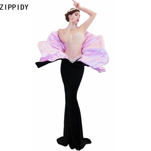 new arrivals transparent sleeves pearls dress women's birthday celebrate dress dancer show prom wear long dresses1, Black;red
new arrivals transparent sleeves pearls dress women's birthday celebrate dress dancer show prom wear long dresses1, Black;red