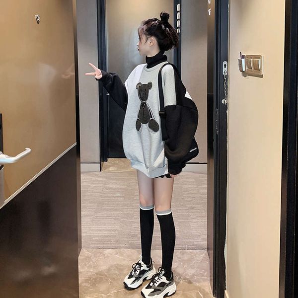 reduce 10 high collar women's sweater thicken the 2020 new style of foreign style, no hat, lazy and elegant, Black
reduce 10 high collar women's sweater thicken the 2020 new style of foreign style, no hat, lazy and elegant, Black