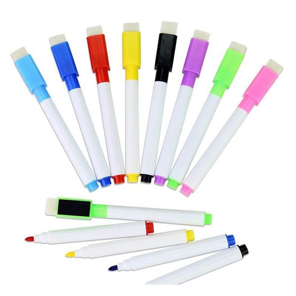 magnetic whiteboard pen whiteboard marker dry erase white board markers magnet pen with eraser office school supplies 4 color ink dbc, Black;red
magnetic whiteboard pen whiteboard marker dry erase white board markers magnet pen with eraser office school supplies 4 color ink dbc, Black;red
