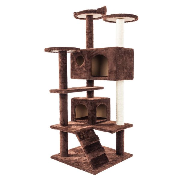 52 inch cat tree condo furniture kitten activity tower pet kitty deluxe large playing house condo for rest & sleep great deal
52 inch cat tree condo furniture kitten activity tower pet kitty deluxe large playing house condo for rest & sleep great deal