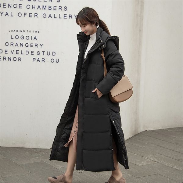 stand collar parka winter women's coat oversize female hooded long down cotton jacket ladies autumn new fashion 201217, Black
stand collar parka winter women's coat oversize female hooded long down cotton jacket ladies autumn new fashion 201217, Black