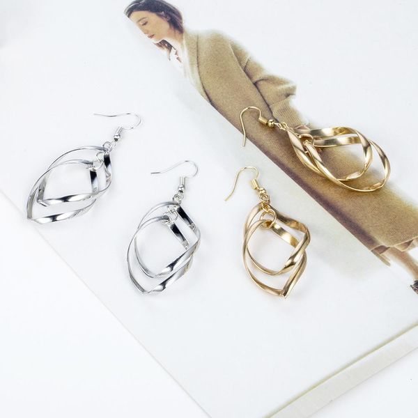 fashion double swirl loop hollow drop earrings for women long wave dangle earrings hanging earrings female jewelry wmtfgi, Golden
fashion double swirl loop hollow drop earrings for women long wave dangle earrings hanging earrings female jewelry wmtfgi, Golden