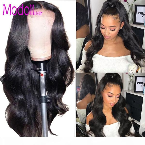 modoll hair wig 13*4lace front human hair wigs pre plucked with baby hair brazilian remy body wave wig lace front wigs, Black;brown
modoll hair wig 13*4lace front human hair wigs pre plucked with baby hair brazilian remy body wave wig lace front wigs, Black;brown