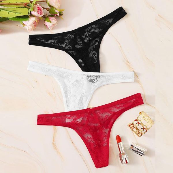 3 pieces 2020 fashion women panties women's thong panties with solid color lace comfortable soft elastic underwear, Black;pink
3 pieces 2020 fashion women panties women's thong panties with solid color lace comfortable soft elastic underwear, Black;pink