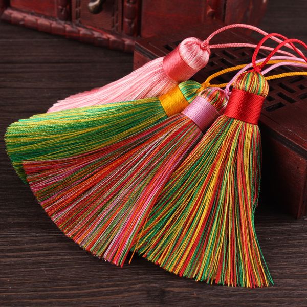 ice charms color 10pcs silk tassel 75mm mix for jewelry making bag keychain accessories diy, Silver
ice charms color 10pcs silk tassel 75mm mix for jewelry making bag keychain accessories diy, Silver