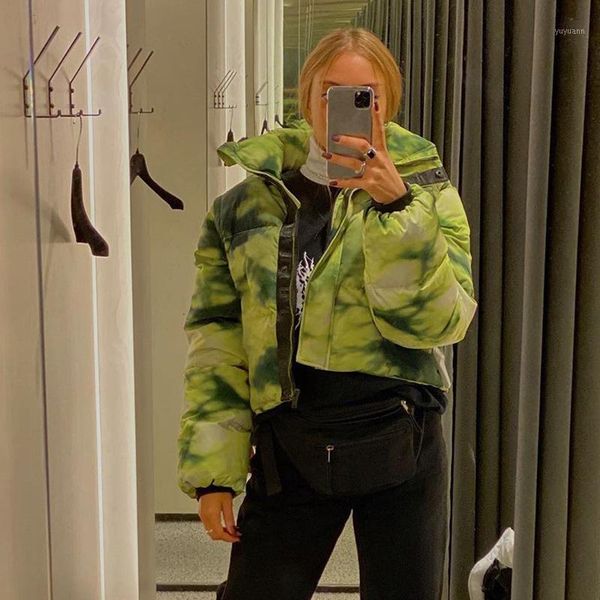 autumn winter warm fashion women coat tie-dye stand collar zipper green short jacket female casual cool ladies trendy streetwear1, Black
autumn winter warm fashion women coat tie-dye stand collar zipper green short jacket female casual cool ladies trendy streetwear1, Black