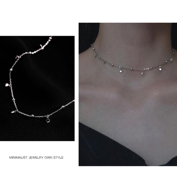 chokers fashion elegant minimalist wafer tassel clavicle chain necklace cute geometric round choker women jewelry gift, Golden;silver
chokers fashion elegant minimalist wafer tassel clavicle chain necklace cute geometric round choker women jewelry gift, Golden;silver