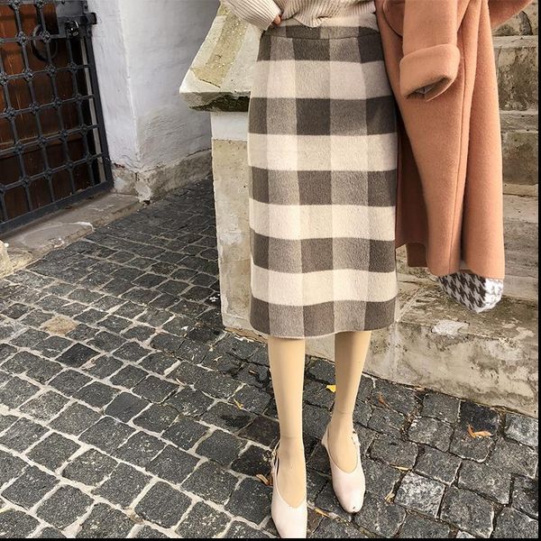 mishow women 2018 high waist mid long skirt autumn winter plaid vintage all match style a line skirt mx18d1866, Black
mishow women 2018 high waist mid long skirt autumn winter plaid vintage all match style a line skirt mx18d1866, Black