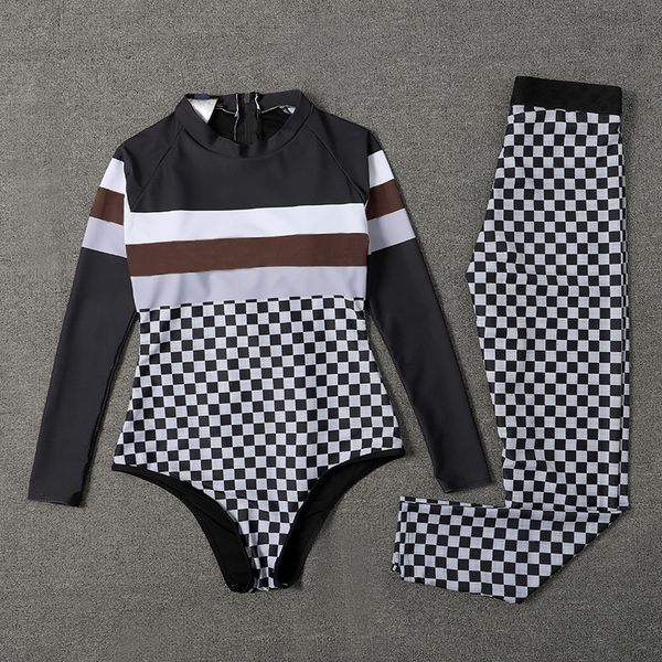 plaid print suits long sleeve women's two-piece tracksuits outdoor yoga running cycling swimming sports clothes suits, Black
plaid print suits long sleeve women's two-piece tracksuits outdoor yoga running cycling swimming sports clothes suits, Black