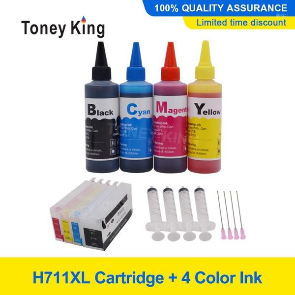 ink cartridges toney king 100ml printer refill kit + refillable cartridge for 711 xl t520 36 610 914 t120 24 printer1
ink cartridges toney king 100ml printer refill kit + refillable cartridge for 711 xl t520 36 610 914 t120 24 printer1
