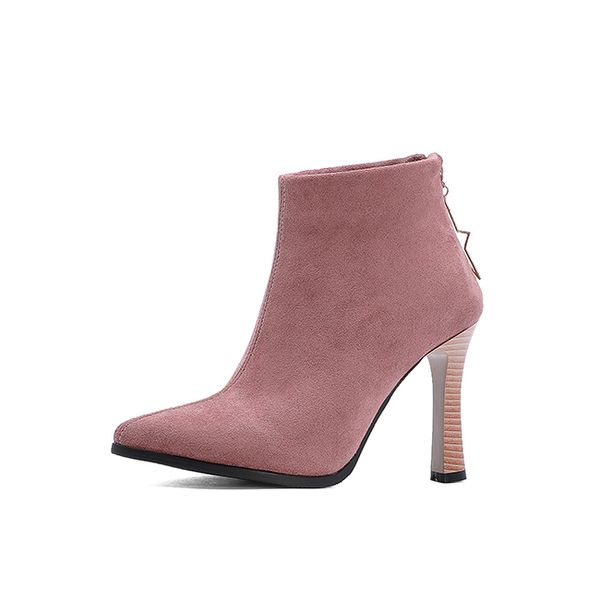 2021 the new party style to the ankle fashion metal star zipper super high heels thick riding boots women's shoes tlyy, Black
2021 the new party style to the ankle fashion metal star zipper super high heels thick riding boots women's shoes tlyy, Black