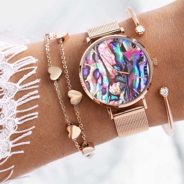 stainless coral steel lady shell sea mesh fashion quartz watch 2021812c275h, Slivery;brown
stainless coral steel lady shell sea mesh fashion quartz watch 2021812c275h, Slivery;brown