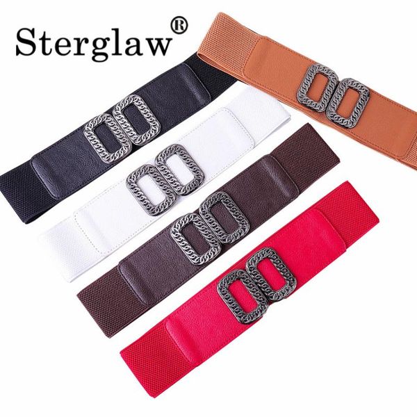 belts 65*6cm gothic punk pu wide corset for women black buckle dress cummerbunds elastic slim waistband coat waist beltsg01, Black;brown
belts 65*6cm gothic punk pu wide corset for women black buckle dress cummerbunds elastic slim waistband coat waist beltsg01, Black;brown