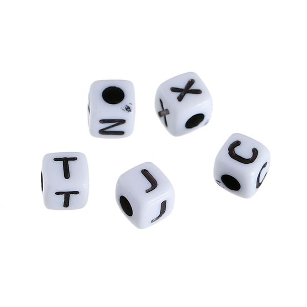 doreenbeads acrylic spacer beads white square at random alphabet /letter pattern about 5mm( 2/8) x 5mm( 2/8) 500 pcs
doreenbeads acrylic spacer beads white square at random alphabet /letter pattern about 5mm( 2/8) x 5mm( 2/8) 500 pcs