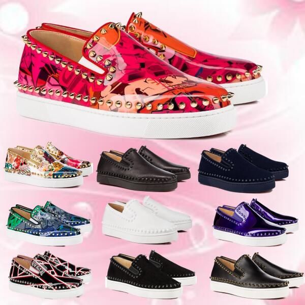 red bottoms mens spikes pik boat flats loafers shoes sneaker low red suede genuine leather 2021 new arrival fashion women casual shoe, Black
red bottoms mens spikes pik boat flats loafers shoes sneaker low red suede genuine leather 2021 new arrival fashion women casual shoe, Black